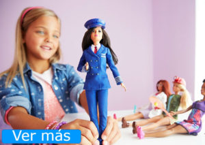 Juguetes no sexistas: Barbie piloto