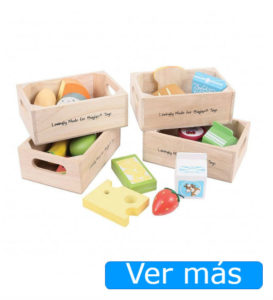 Alimentos de madera Bigjigs