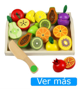 Alimentos de madera: frutas