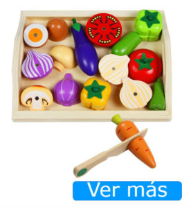 Alimentos de madera: verduras