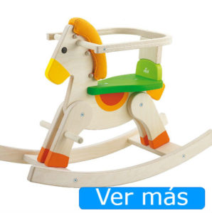 Caballito de madera de colores Sevi