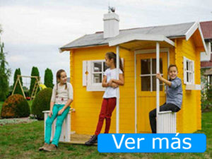 Casas de jardín para niños: casas de lujo