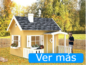 Casas de jardín para niños: casa grande
