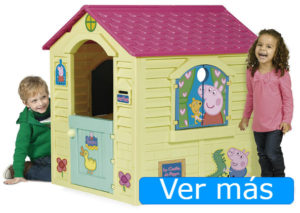 Casas de jardín para niños: casa de jardín de Peppa Pig