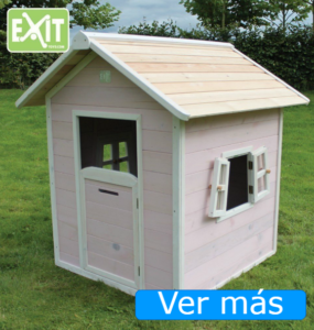 Casas de jardín para niños: casita de cedro rosa