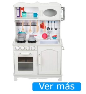 Cocina de madera con luz y sonido KinderPlay