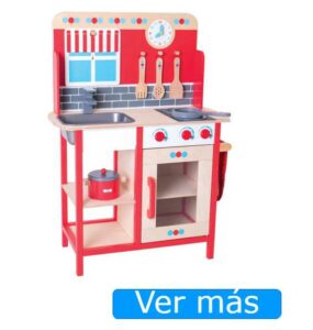 Cocinita de madera Bigjigs