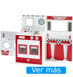 Cocinita de madera Plum 3 en 1