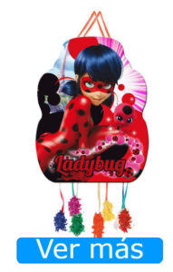 Cumpleaños Ladybug piñata grande