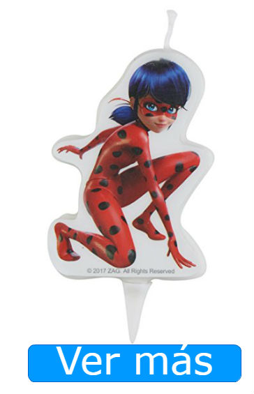 Cumpleaños Ladybug vela