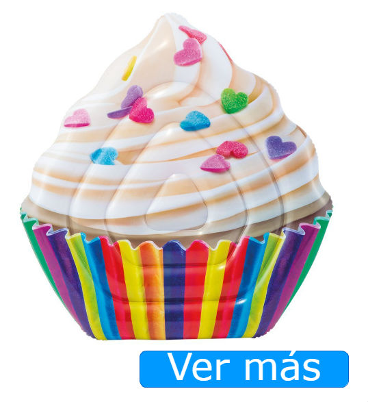 Flotadores gigantes Amazon cupcake