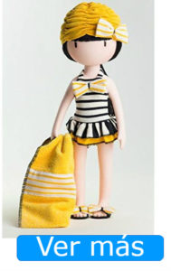 Muñecas Gorjuss: traje baño