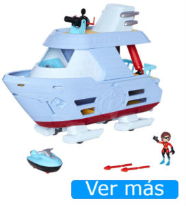 Juguetes de Los Increíbles: Elastigirl muñeca y barco de Los Increíbles 2