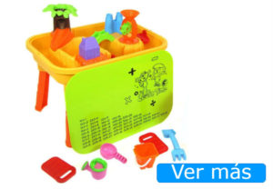 Juguetes de playa mesa de juegos exteriores para agua y arena