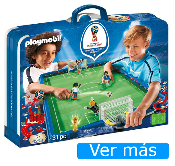 Juguetes para jugar el mundial maletín