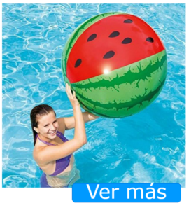 Juguetes para piscina: pelota sandía