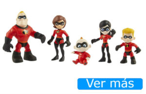 Juguetes de Los Increíbles 2 figuras