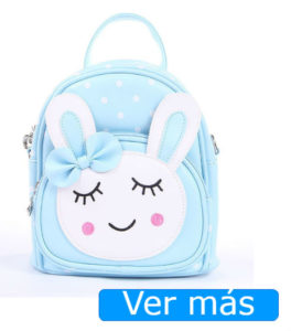 Mochila de guardería azul