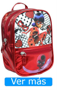 Mochilas Ladybug: mochila metalizada