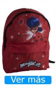 Mochilas Ladybug mochila roja discreta