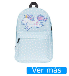 Mochilas de unicornios kfnire azul