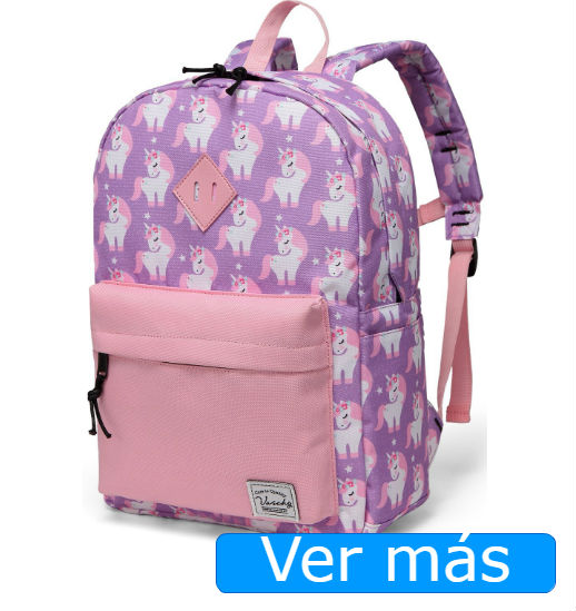 Mochilas de unicornios: mochila malva