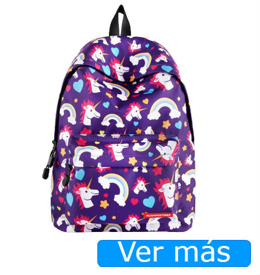 Mochilas de unicornios escolares