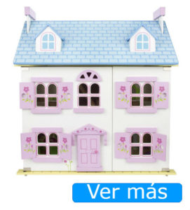 Casa de muecas de madera Leomark