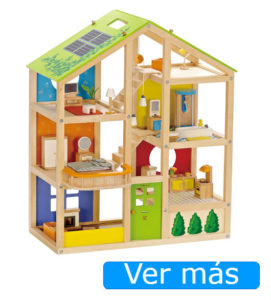 Casa de muñecas de madera Hape