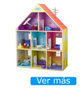 Casa de muñecas de madera Peppa Pig