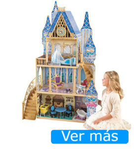 Casa de muñecas de madera palacio Disney