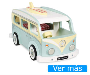 Coches de madera: caravana Le Toy Van