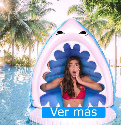 Flotadores gigantes Amazon tiburón