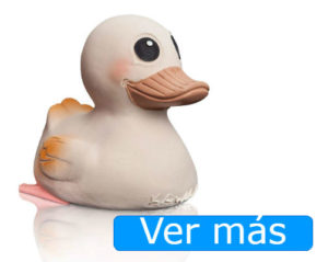 Juguetes para el baño ecológicos: pato