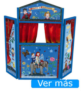 Teatro de marionetas de Vilac azul