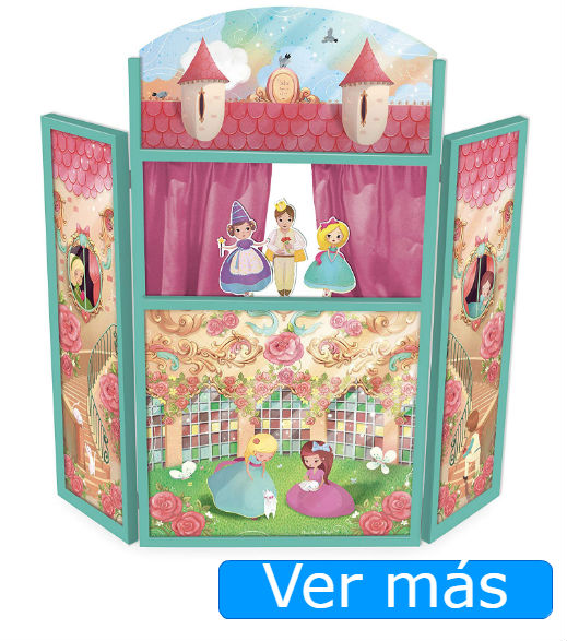 Teatro de marionetas de princesas