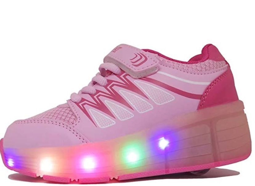 Prime day: zapatilla con ruedas y luces LED