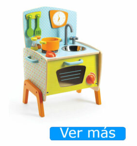 Cocinitas de madera baratas Djeco: la cocina de Gaby