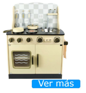 Cocinitas de madera baratas Leomark vintage