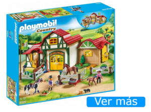 Granja Playmobil de caballos