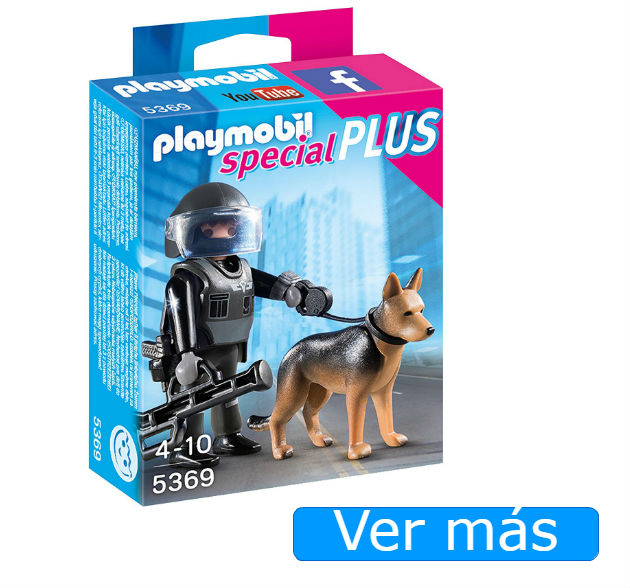 Playmobil Policia con perro