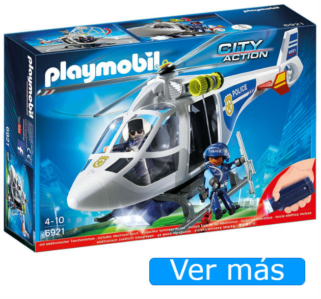 Playmobil Policia helicóptero