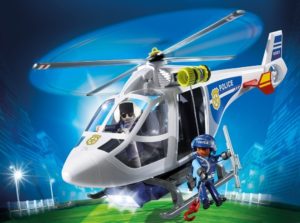 Playmobil policia: helicóptero
