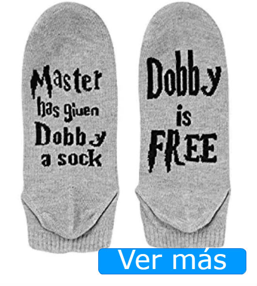 Cosas de Harry Potter: calcetines Dobby