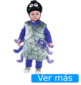 Disfraces de Halloween para bebés: araña