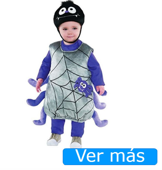 Disfraces de Halloween para bebés: araña