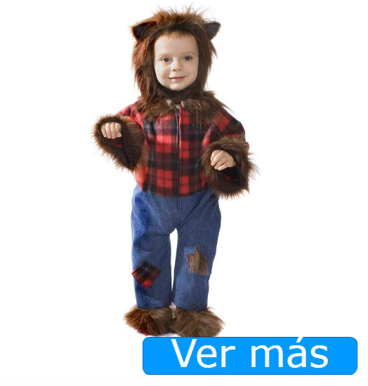 Disfraces de Halloween para bebés: hombre lobo
