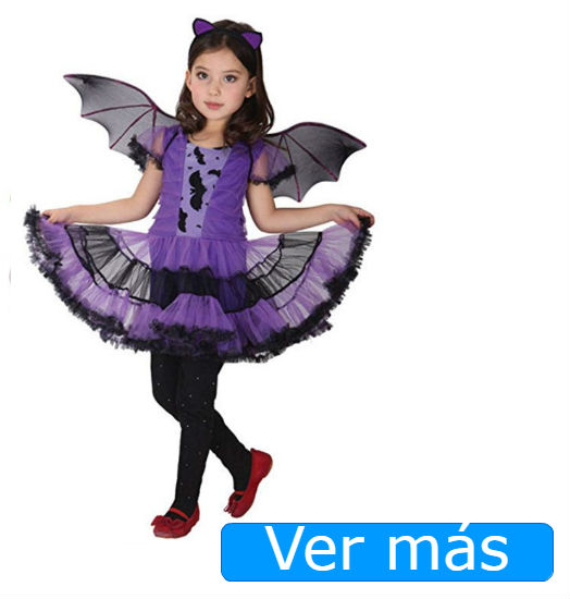 Disfraces de Halloween para niñas baratos: murciélago