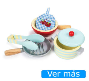 Juguetes de cocina de madera Le Toy Van
