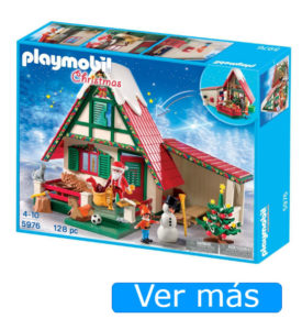 Belén Playmobil casa de Papá Noel